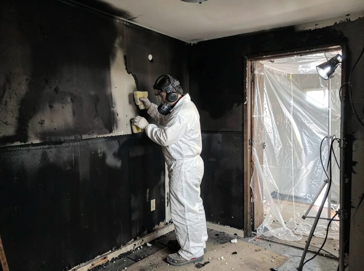 Fire Damage Restoration company in La Plume, PA