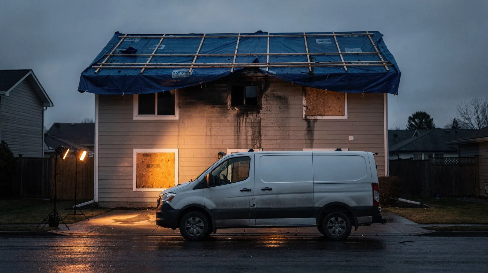 Fire Damage Restoration in La Plume, PA near me
